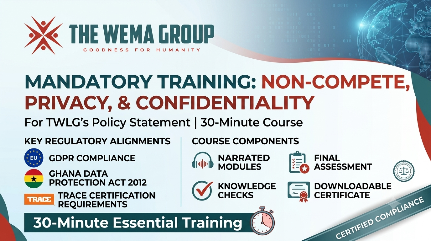 Mandatoru Non-Compete, Privacy & Confidentiality Training